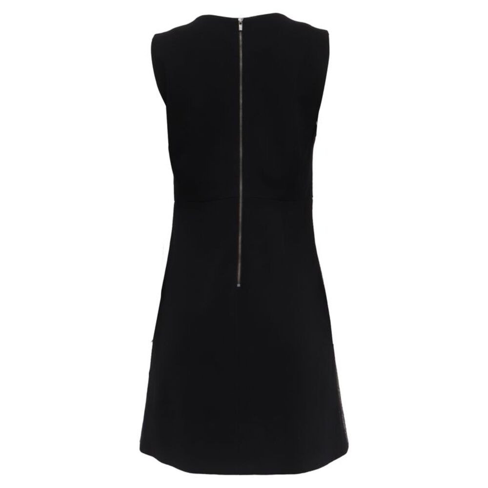 Diane Von Furstenberg Yvette Mini Dress In Silver Acrylic - Picture 4 of 7